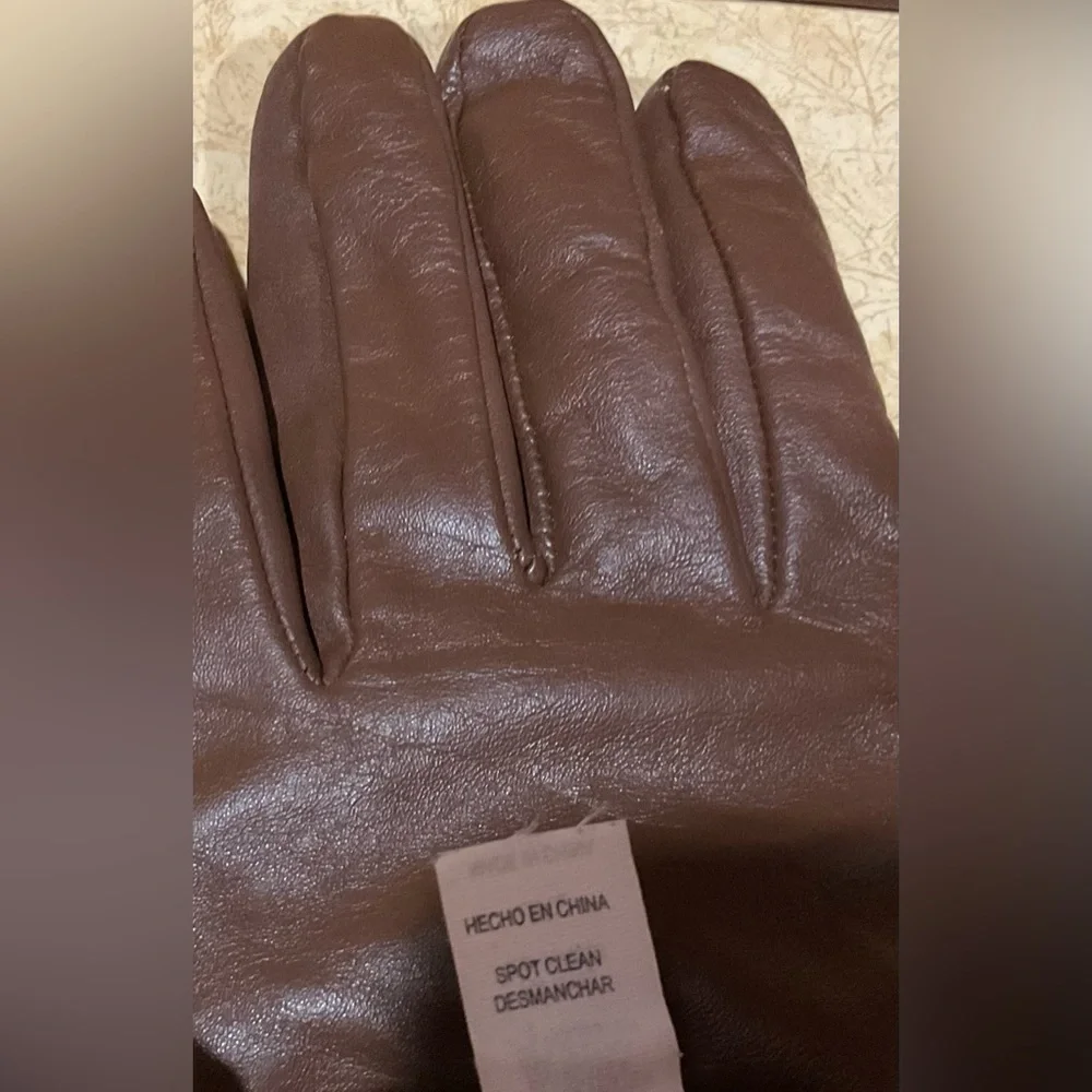 3M Thinsulate : Insulation Brown sheep leather size L/ XL ladies gloves